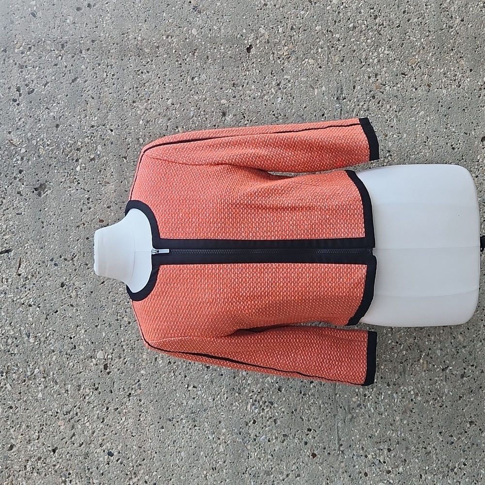 Apriori pink peach tweed jacket